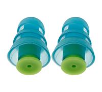 DIYEAH Reusable Silicone Blocks Environmental Noise for Noise Reduction and Hearing Protection, Easy Maintenance 1 Pair Blue Suitable for Concerts and Airplanes