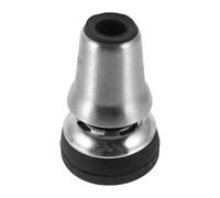 DIYEAH Rotating 3/4" Universal Crutch Tip Sleeve with Anti-Slip Rubber and Metal Base, Walking Cane Cover for Hiking Sticks and Mobility Aids, Sturdy Foot Pad for Safe Daily Use