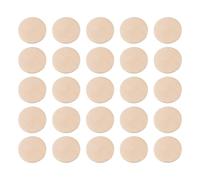 DIYEAH Round Wood Discs Not Easy to Deform 50 Pcs 40mm for for Crafting, Environmental for Drawing and Mathematics Teaching, Suitable for Pupils and Enthusiasts