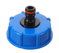 DIYEAH Rv Water Fill Inlet Replacement Plastic Tank Adapter with Cover