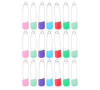 DIYEAH Safety Pin 50Pcs Assorted Color Baby Diaper Pins - Secure Nappy Brooch for Newborns Cloth Diapers and Crafts