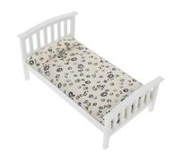 DIYEAH Scale Plastic Furniture for Dollhouse Bedrooms Realistic Design for Creative Play Decoration Accessory