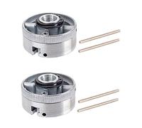 DIYEAH Self Centering Jaw Lathe Durable Metal Clamp Compact Design for Easy Use for CNC Machining and Turning Tools High Wear Resistant Performance