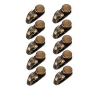 DIYEAH Shoe Buckles 10pcs Boot Lace Hook Repair Kits Metal Buckle Shoes for Hiking Climbing