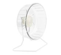 DIYEAH Silent Hamster Exercise Wheel with Stand No Odor Running Spinner for Small Pets Like Hamsters Rats Mice Healthy Active Fun