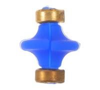 DIYEAH Silicone Bow String Kisser Button, Bow Lip Bead Archery Accessory | Easy Slide-On Install, Slide-on Slotted Kisser Bead with Copper Anchor for Recurve Compound Bow String Aiming Training