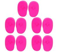 DIYEAH Silicone Ear Covers Ear Protection 10pcs for Hair Dye and Heat Styling, Waterproof and Reusable for Styling Process and Beauty Routine