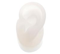DIYEAH Silicone Ear Model Lifelike Simulated Human Ear Puncture Practice for Medicine Nursing Students