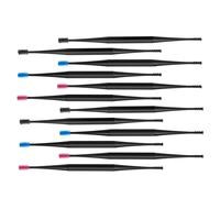 DIYEAH Silicone Ear Wax Removal Kit Portable Care Tool Double-Sided Candle 18pcs with Reusable Soft Spiral Ear Cleaner and Brush for Daily Care and Travel Safe for Families