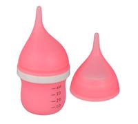 DIYEAH Silicone Kitten Bottle Feeder with Nipple for Newborn Kittens and Small Animals, Simple to Clean and Assemble, Safe and Irritation-free Feeding for Veterinary Clinics and Homes