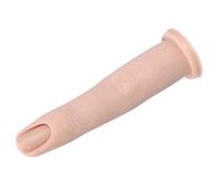 DIYEAH Silicone Nail Art Finger Model for Practice Simple to Use Training Finger with Realistic Beige Silicone Material Supports Nail Art Connection for Professional Manicure