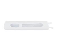 DIYEAH Silicone Remote Controller Cover for Tv Full Access to Buttons and Easy to Remove Design, White Soft Protective Sleeve for Remote Control in Living Room