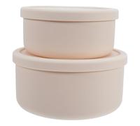 DIYEAH Silicone Stackable Pizza Dough Proofing Container Set, 2pcs