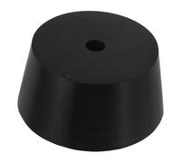 DIYEAH Silicone Tuning Fork Activator Pad Black, Multifunctional High-Frequency Silicone Tone Accessory for Sound Therapy, Musical Instrument Maintenance, and Tuning Fork Massage Tool