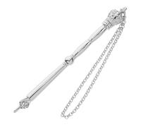 DIYEAH Silver Metal Torah Finger Pointer for Bible Reading Ergonomic Jewish Reading Tool for Adults Enhances Speed and Accuracy for Home School Travel and Mitzvah Gift