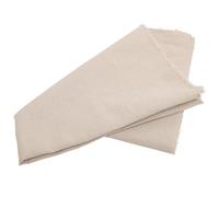 DIYEAH Simple Tablecloth Linen Table Mat Pottery Plain Beige Fabric Reusable for Kitchen Worktop and Family