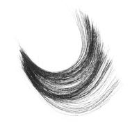 DIYEAH Simulated Animal Whiskers for Crafts - 12cm Black Nylon Whiskers for DIY Needle Felting Cat Toys and Plush Animal Projects