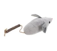 DIYEAH Simulation Mouse Toy for Kitten Supplies Interactive Catnip Mouse Toy for Indoor Cats Fake Rat