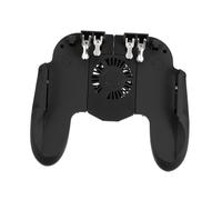 DIYEAH Six-finger Mobile Game Controller with Battery, Adjustable Multi-function Gamepad Trigger for Phone Gaming Accessories, Portable Cell Phone Game Handle for Mobile Gamers