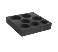 DIYEAH -Slot Graphite Mold for Casting with Nonstick Oil Groove Tray, High Temperature Resistant and Easy Cleaning Graphite Mold for Metal and Wax in Home Workshops and Small Jewelry