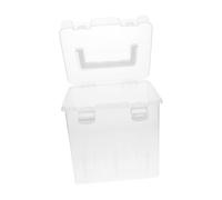 DIYEAH Slot Marker Case with Lid for Artists Lightweight Pen Organizer for Sketching Color Pencils and Paint Brushes