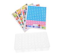 DIYEAH Slot Portable Plastic Seed Storage Organizer Box with Numbered Labels Transparent Compartments for Garden Seeds Flower Plants Beads Jewelry and Craft Supplies Lightweight and