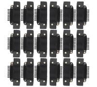 DIYEAH Snap Hair Clips with Secure Attachment Lightweight Plastic and Iron Material 50pcs U Shaped for Wigs and Toupees for Stage Performance and Photo Shoots
