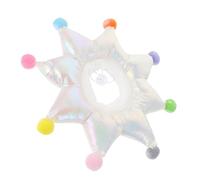 DIYEAH Soft Elizabethan Cat Collar L Size White, Anti-Bite Pet Neck Cone for Post-Surgery Healing and Scratch Prevention