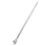 DIYEAH Solid Copper Electric Fence Grounding Rod 12Mm X 300Mm Galvanized Earthing Spike for Agricultural Fencing and Outdoor Electrical Systems