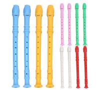 DIYEAH Soprano Recorder Includes Cleaning Rod 12pcs 8-hole German Style Plastic with Lightweight Abs Material and Comfortable Grip for Beginners for Daily Music Education Recorder