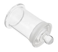 DIYEAH Specimen Bottle with Cover Design Laboratory Bottle Borosilicate Glass Thickened High Temperature Resistant Glass for Laboratories