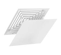 DIYEAH Square Air Conditioner Deflector Ceiling Central Air Conditioning Windshield Baffle Efficient Air Vent Outlet Cover for Enhanced Offices Easy Installation