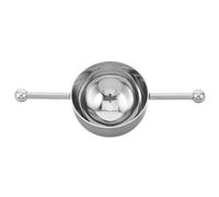 DIYEAH Stainless Steel Bartender Measuring Jigger with Handle, Double Bead Design, Robust and Easy Cleaning, 1oz Spirit Pour Measure for Whiskey Mixing and Home Bar Use