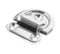 DIYEAH Stainless Steel D-shaped Tie down Anchor Ring with Rust Resistance and Easy Disassembly for Yacht and Car Trailer Tie Downs, Sturdy Vehicle D Rings