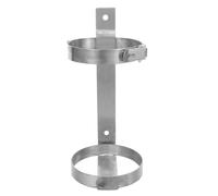 DIYEAH Stainless Steel Fire Extinguisher Bracket Mount with Fast Release Strap, 3kg 6.6lb Holder for Fire Extinguishers, Suitable for Garage and Public Area Safety