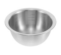 DIYEAH Stainless Steel Mining Gold Bowl 1400ml Handheld Gold Washing Basin for Jewelry Cleaning and Stable Raw Ore Washing, Silver Gravel Mining Tool Resisting Deformation