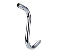 DIYEAH Stainless Steel Shower -Shaped Goose Neck Extension Bathroom Accessory with Smooth Polished Surface Easy Installation Compatible with Various Shower Heads