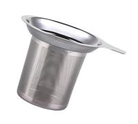 DIYEAH Stainless Steel Tea Strainer and One Handle Design with Fine Mesh Rests on Cup Edge and Prevents Bulk Tea Leaves Entering Cup, for Home and Kitchen Use