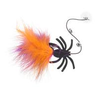 DIYEAH Sticky Cat Interactive Door Cord Halloween Style Felt 12.18x3.93x0.20in Comfortable Touch for Kitten Pet Cat Play