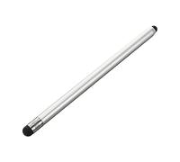 DIYEAH Stylus Draw Pen with Screens for Or to Touch Screen Capacitive Universal, Aluminum Alloy Body Easy Hold and Write on Silver Metal Precision Use Tablets and Phones