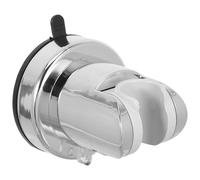DIYEAH Suction Cup Shower Head Holder: Removable Adjustable Showerhead Bracket - Plastic Handheld Shower Wand Mount - No Drill for Universal Wall Ceiling Bathroom