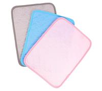 DIYEAH Summer Cooling Mat Guinea Pig and Hamster Cooling Bedding Washable 3pcs Breathable Cloth Pet Training Pad, Reusable for Small Animals and Rabbits for Hot Weather