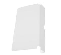 DIYEAH Tablet Wall Mount Holder for Smartphones E-readers, White Adhesive Acrylic Bracket with Cable Management Groove and Charging Hole, Hands-free Wall Tablet Stand for Bedroom