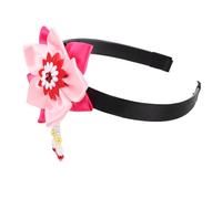 DIYEAH Tassel Headband Korean Hair Accessories with Floral Pendant Versatile Forehead Band for Women Festival Hair Decoration