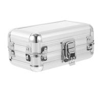 DIYEAH Telescope Filter Storage Box Durable Aluminum Case for Safe Filter Protection for Astronomy Enthusiasts for Stargazing Events and Backyard Sessions