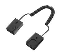 DIYEAH Theft Remote Control Leash with Self Adhesive Hook Elastic Loss Security Cable for Phones Tv Remotes Durable Tether Easy Installation Modern Minimalist Design for Home Organization