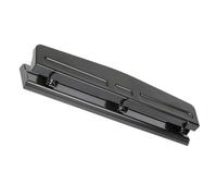 DIYEAH Three Hole Manual Metal Paper Hole Punch for Office and School Easy to Use Handheld Puncher Punches 1-12 Sheets Random Color