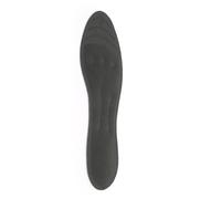 DIYEAH TPU Liquid Insoles with Velvet Cover for Shock Absorption and Support, Black Size XL, Therapeutic Foot Massage Inserts for Plantar Fasciitis and Heel