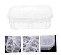 DIYEAH Transparent Reptile Hatching Box Incubation Tray for Snake Lizard Eggs Easy-clean Breeding Container for Scientific Research and Pet Care
