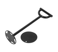DIYEAH Trash Can Compactor, Manual Trash Compactor, Garbage Bin Masher Tool, Black Carbon Steel, Reduces Waste Volume for Kitchen Garden Office Use